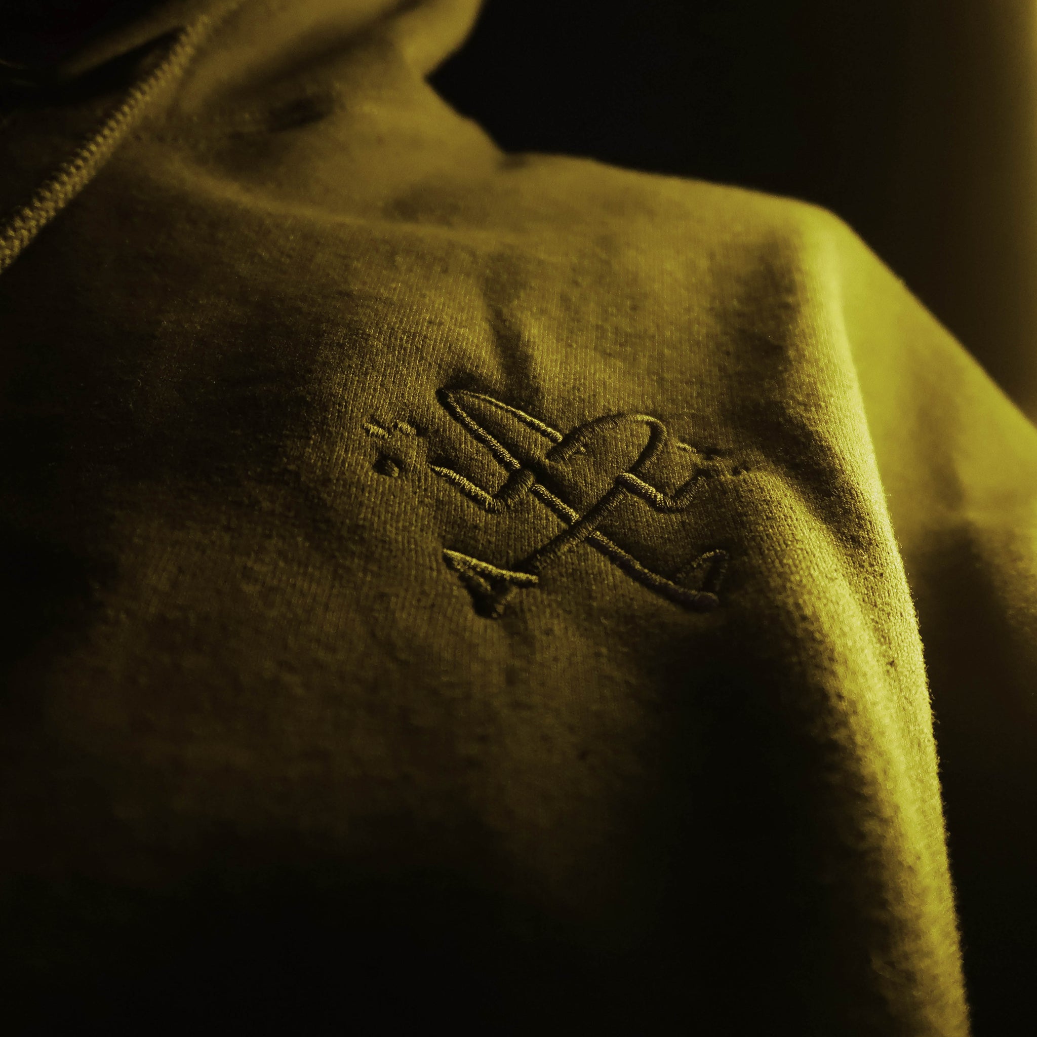 [TWN]★CURIOUS HOODIE Manfinity Hoodie Black Curious New York Costume Party Got