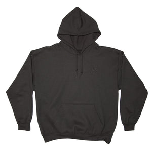 Classic Hoodie (black with black logo)