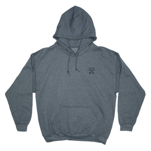 Classic Hoodie (grey with black logo)